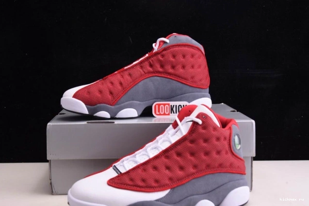 Cheap MAX Red Retro 414571-600 Air Flint Jordan Grey Gym 13 0702